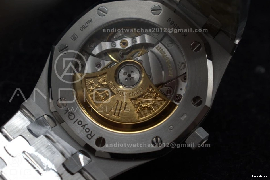 White Affordable Frosted Oak Edition Dial Bracelet 37mm On SS Super SS 15454 1:1 APSF Royal Textured SA3120 Best 1033 Clone 0920